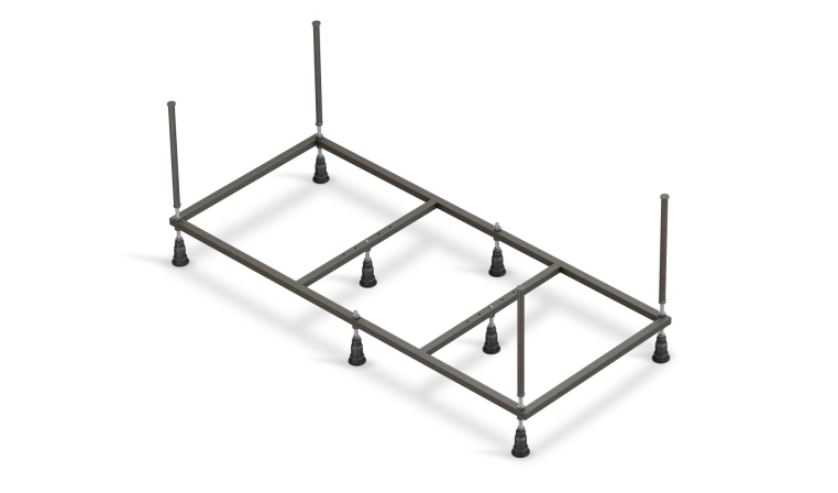 Каркас для ванны Cersanit Santana 160 см NEW (K-RW-SANTANA*160n)