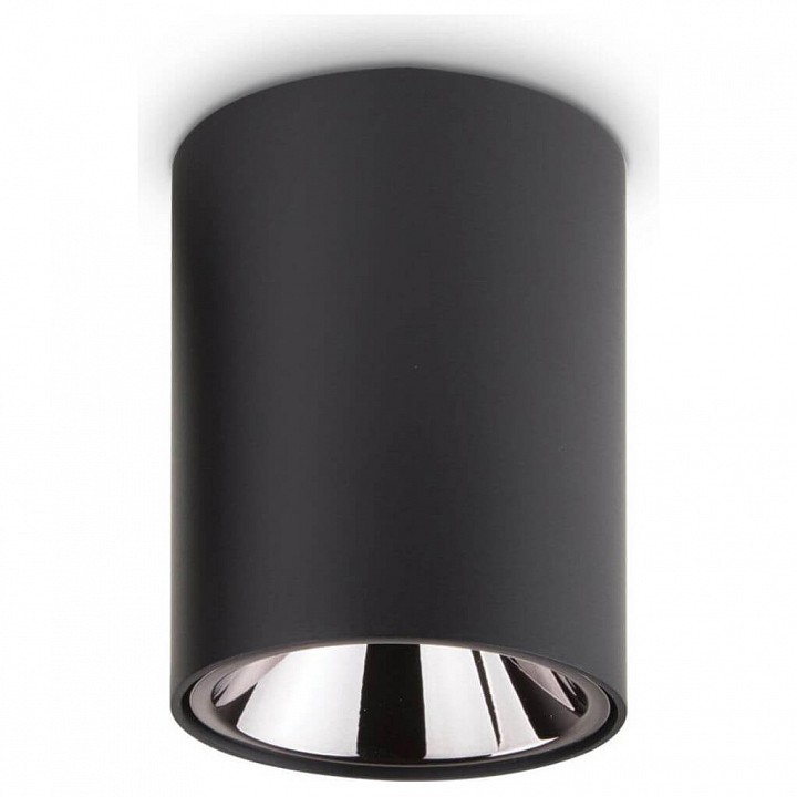Накладной светильник Ideal Lux Nitro NITRO 15W ROUND NERO