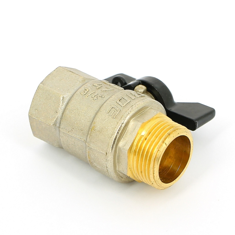 Кран газовый Pride LD ВВ 1/2" полнопроходной бабочка (LD 47.350.15)