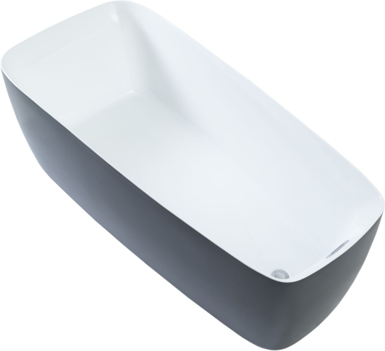 Акриловая ванна Aquanet Family Trend 170x78 90778 Matt Finish панель Black matte 90778-MW-MB