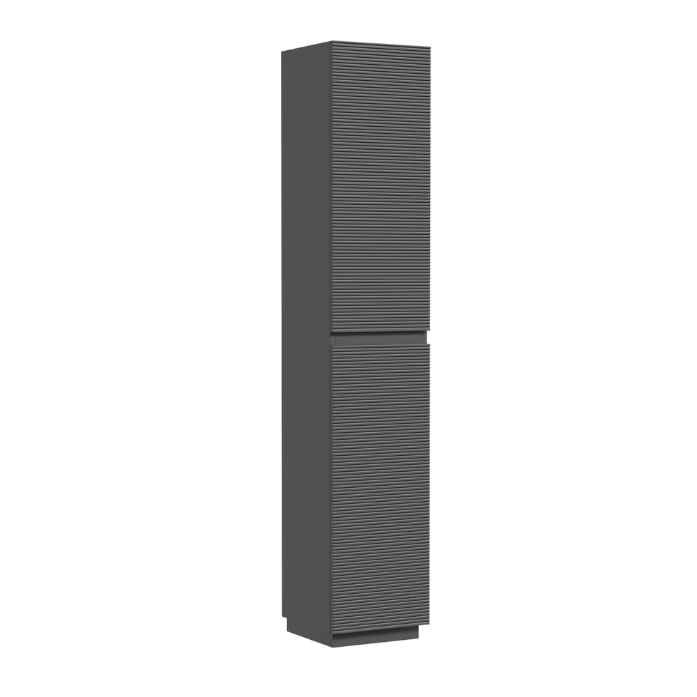 Шкаф-пенал напольный SANCOS Folk Floor, 350х350х1880 мм, цвет Grey soft, арт. PFL35FGS