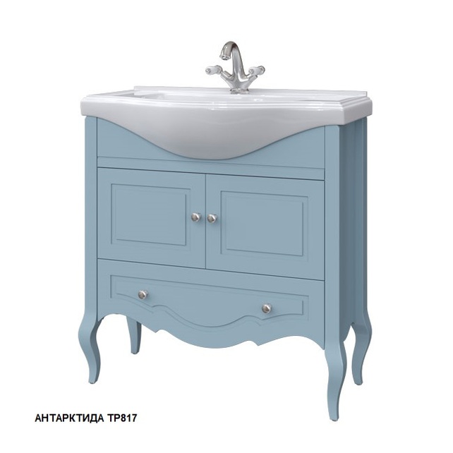 Тумба под раковину Caprigo Verona 80 см антарктида 33523-TP817