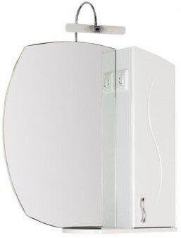 Зеркало-шкаф Aquanet Моника 75x82 00186774 белый