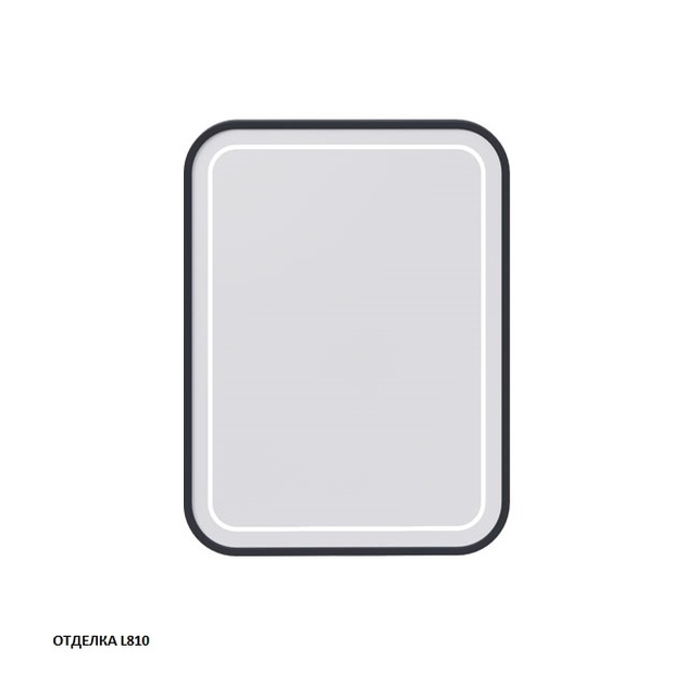 Зеркало с подсветкой прямоугольное 60x80 Caprigo Контур М-268S-L810