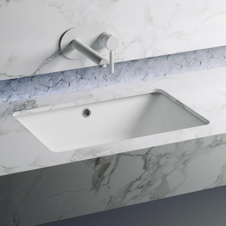 Раковина встраиваемая снизу под столешницу Ceramica Nova Element прямоугольная CN6045