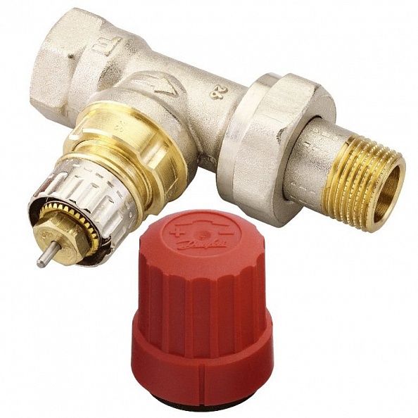 Danfoss Корпус клапана RTR-N 15 S прямой, никелиров. (013G7014)
