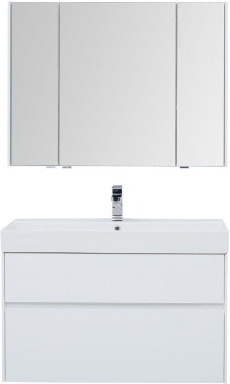 Комплект мебели Aquanet Бруклин 100 (203961+00199206+179636)