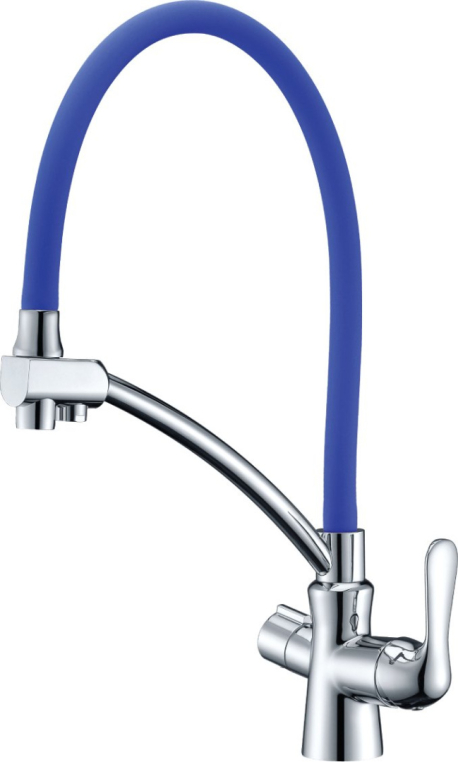 Смеситель для кухни LEMARK Comfort LM3070C-Blue с подключением к фильтру с питьевой водой