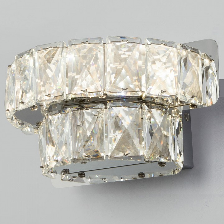 Накладной светильник Eurosvet Grasia 90059/2 хром