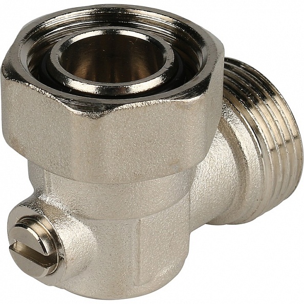 STOUT Узел нижнего подключения для радиатора, угловой, раздельный 3/4" (SVH 0006 000020)