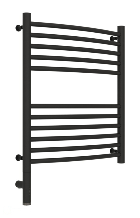 Электрический полотенцесушитель Сунержа Богема 3.0 выгнутая 600x500 МЭМ Лев. темный титан муар (15-5802-6050)