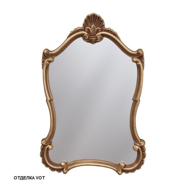 Зеркало асимметричное 56x88 Caprigo PL90-VOT бронза