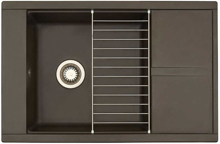Мойка кухонная Aquaton Делия 78 кофе 1A715132DE280