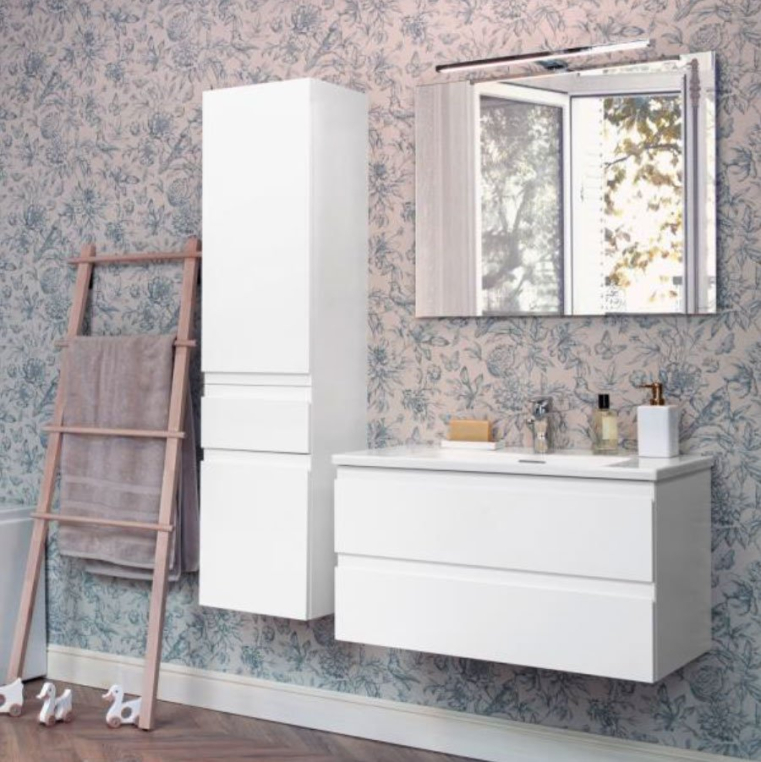 Комплект мебели Jacob Delafon Madeleine 80 белый матовый (EB2053-J51+EXAE112-00+EB1098-RU)