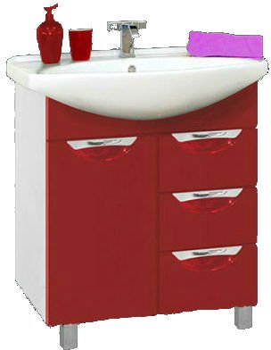 Тумба под раковину Misty Орхидея 65 П-Орх01065-0413Я