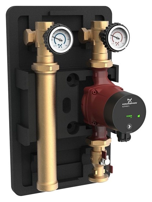 Насосная группа Grundfos HEATMIX D25 ALPHA2L 60 (99309072)