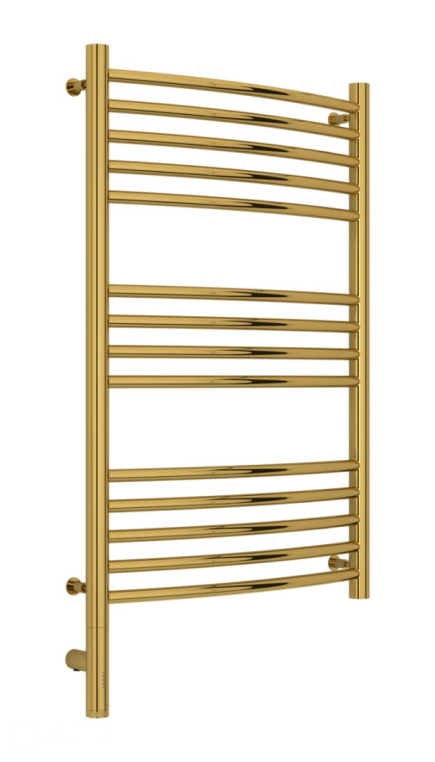 Электрический полотенцесушитель Сунержа Богема 3.0 выгнутая 800x500 МЭМ Лев. золото (03-5802-8050)