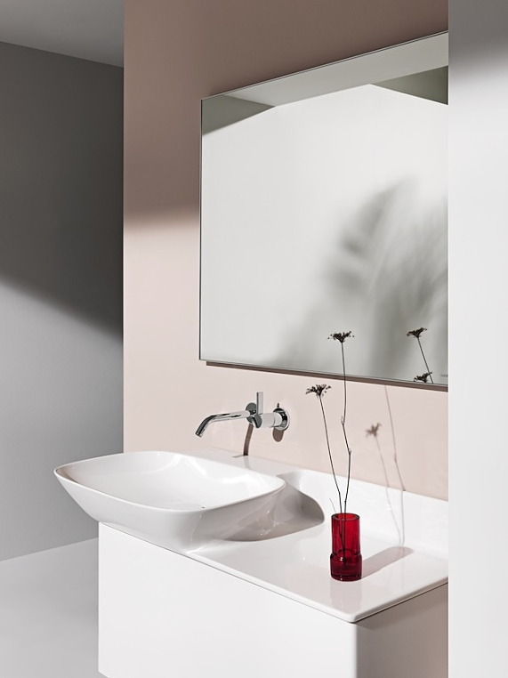 Раковина Laufen Ino Saphir Keramik 90x45 8.1330.2.000.104.1 полочка справа