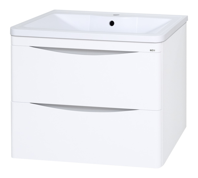 Тумба под раковину Misty Атлантик-80 П-Атл-01080-011П2Я с двумя ящиками
