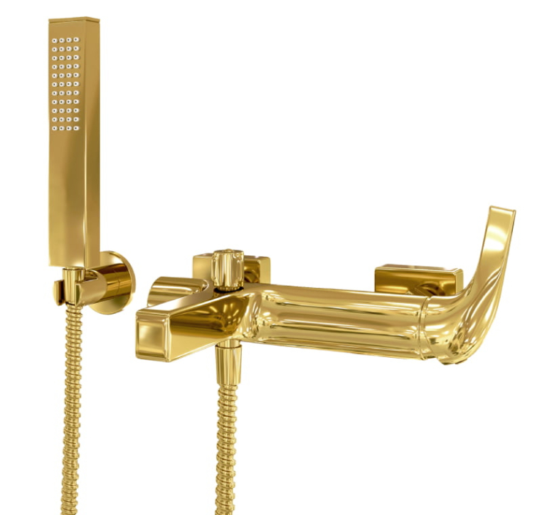Смеситель для ванны WasserKraft Sauer 7101 с коротким изливом