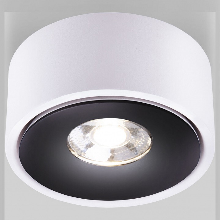 Накладной светильник Elektrostandard Glide Glide 8W белый/черный (25100/LED)