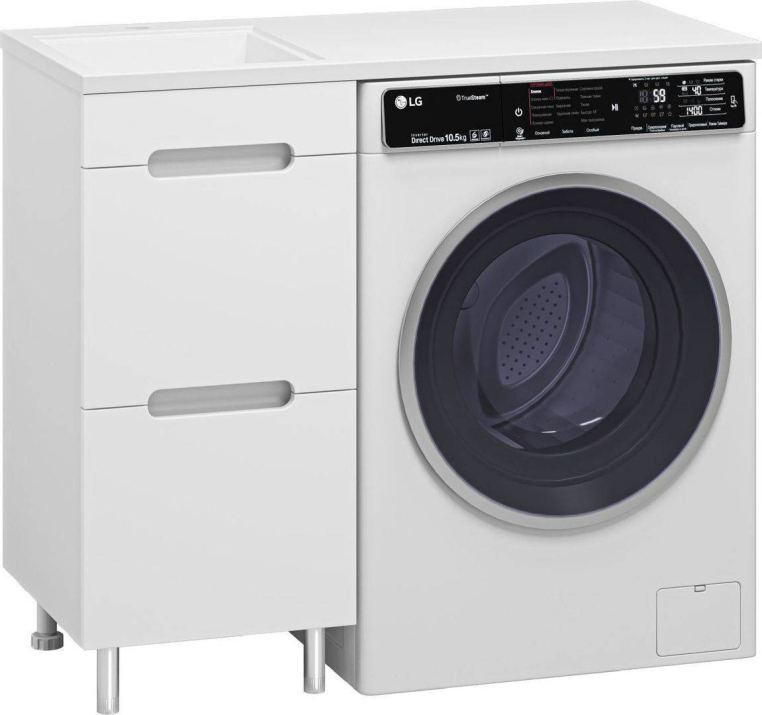 Тумба под раковину Misty Байкал 40 под стиральную машину