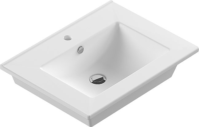 Умывальник Sanita Luxe Quadro 60 QDR60SLWB01
