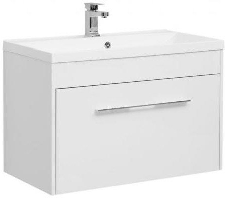 Тумба под раковину Aquanet Августа 90 см 00210030 белая