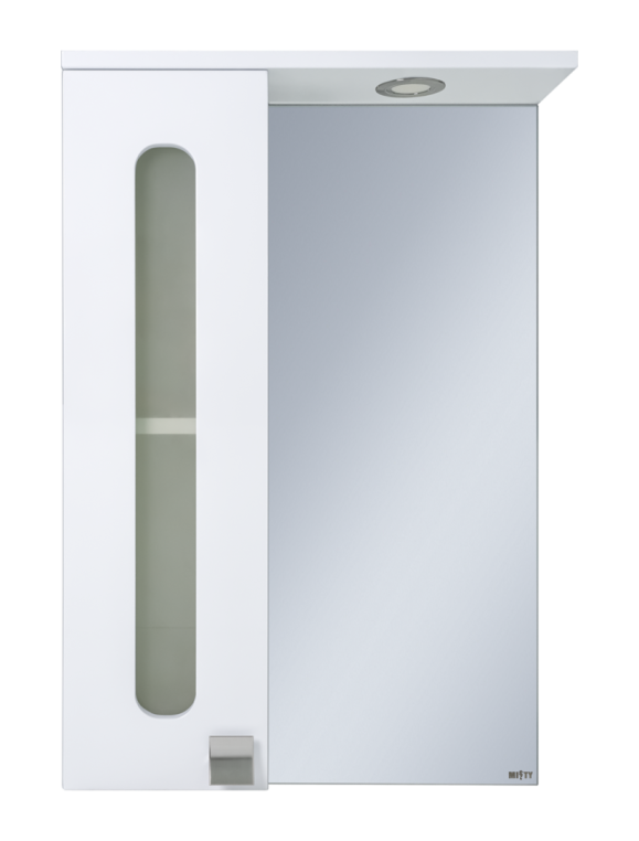 Зеркальный шкаф Misty Урал-50 Э-Ура-04050-021Л левый