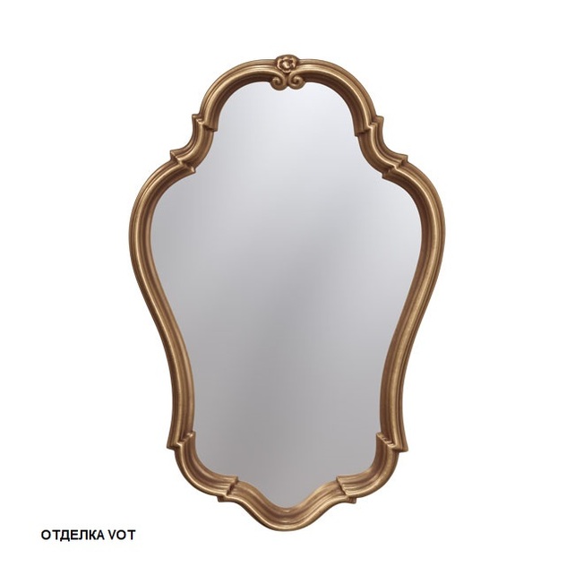 Зеркало асимметричное 46x69 Caprigo PL475-VOT бронза