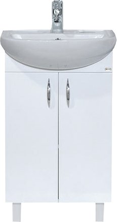 Тумба с раковиной Misty Балтика 60 прямая (Э-Бал01060-011Пр+1.WH11.0.246)