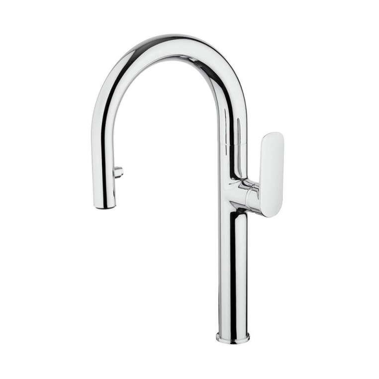 Смеситель для кухни Paini Nove 09CR591B выдвижной излив 09CR591B