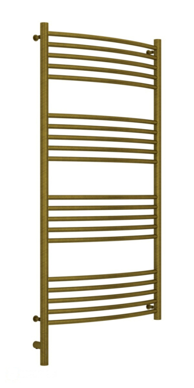 Электрический полотенцесушитель Сунержа Богема 3.0 выгнутая 1200x600 МЭМ Лев. состаренная бронза (05-5802-1260)