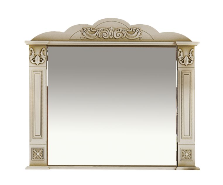 Зеркало Misty Барокко 100 бежевое патина