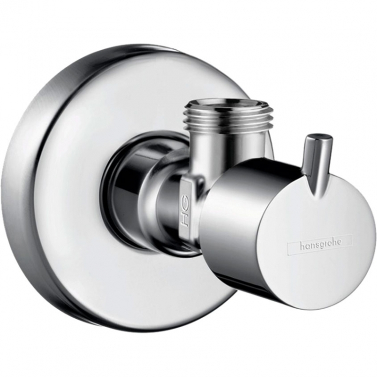 Вентиль угловой Hansgrohe 13901000 хром