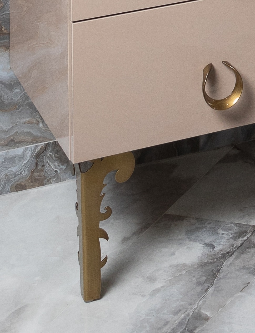 Ножки AJUR nova бронза, h25 (пара)