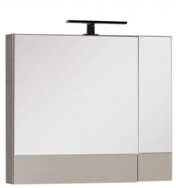 Зеркало-шкаф Aquanet Нота 75x67 00158857 светлый дуб