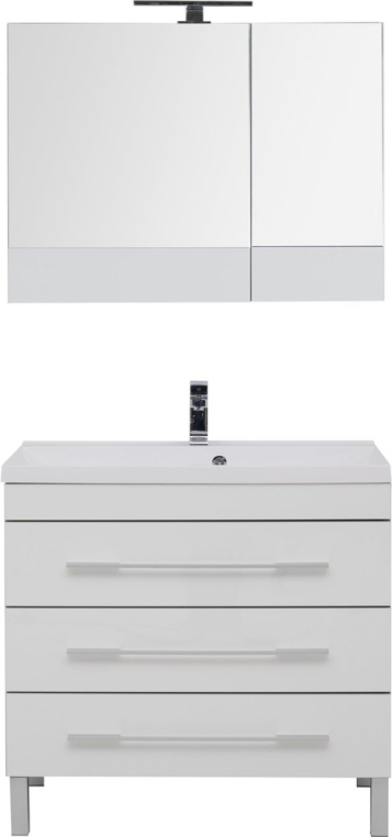 Комплект мебели Aquanet Верона 90 белая (178470+00284114+172339)