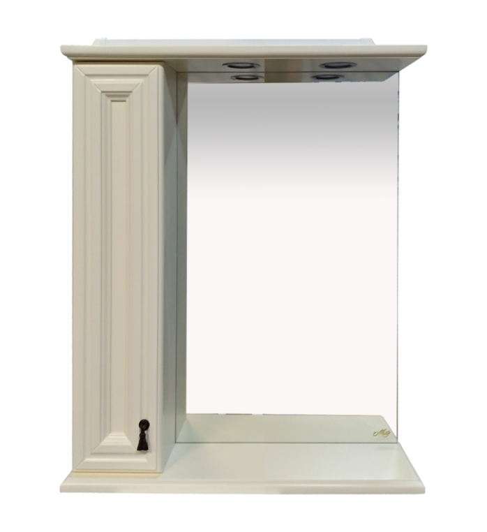 Зеркальный шкаф Misty Лувр 65 П-Лвр03065-1014Л