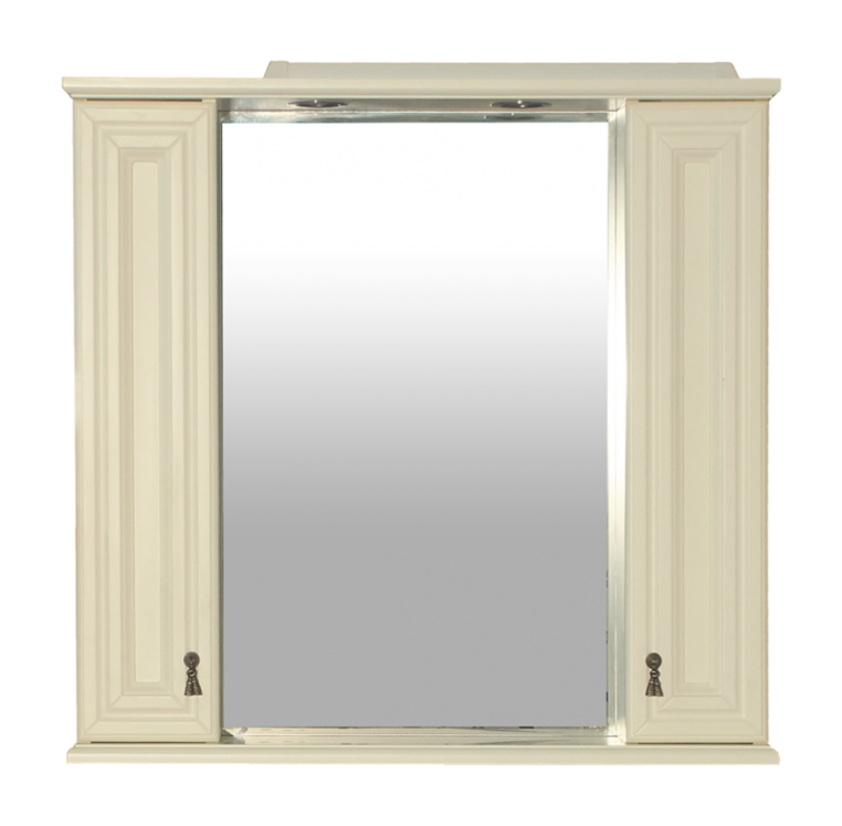 Зеркальный шкаф Misty Лувр 85 П-Лвр03085-10140Ш