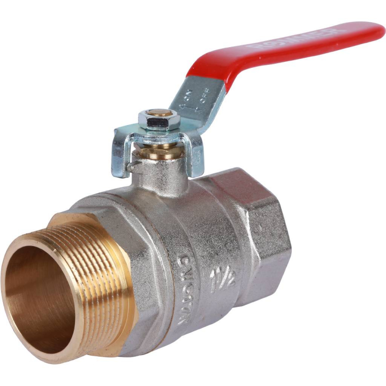 Шаровой кран ROMMER (RBV-0002-0210340) 1 1/2 ВН/НР, ручка рычаг