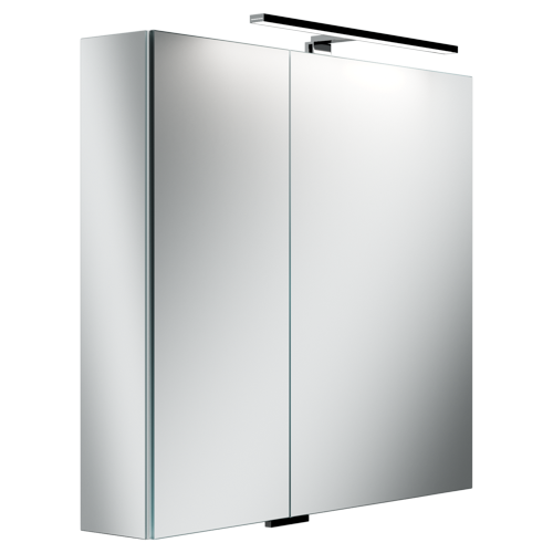 Зеркальный шкаф для ванной комнаты  SANCOS Hilton 800x148х740 мм, с LED подсветкой,арт. Z800