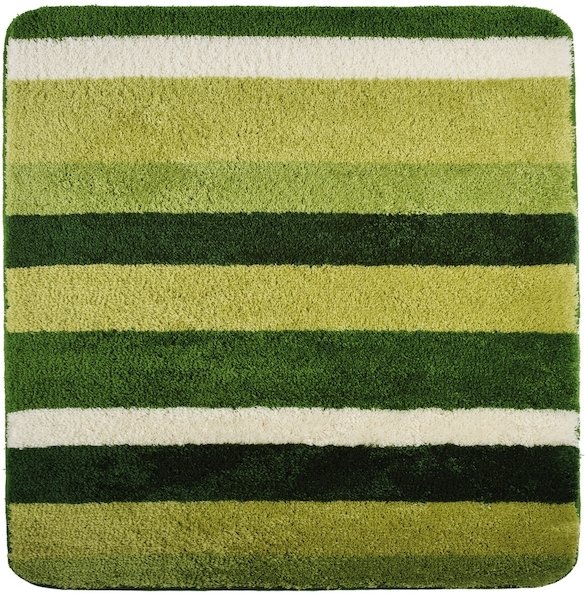 Коврик для ванной Ridder Carl 55x50 7102805 зеленый