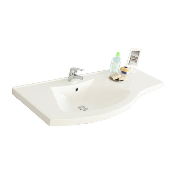 Раковина BelBagno Prospero 120 см PROSPERO-1200-LVB-LEFT левая