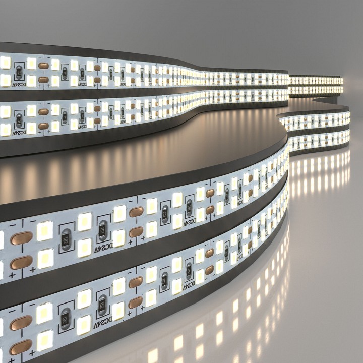 Лента светодиодная Elektrostandard 2835 24V 240Led 18W 2835 24V 240Led 18W IP20