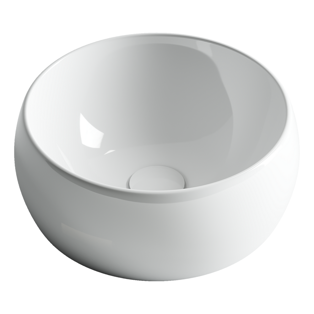 Умывальник чаша накладная круглая Element 395x395x155мм