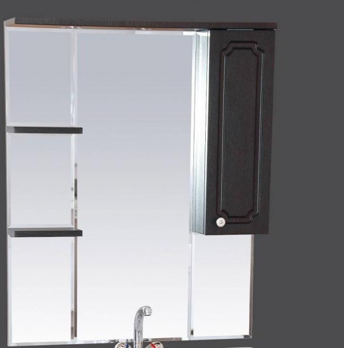 Зеркальный шкаф Misty Александра 75 П-Але04075-052СвП