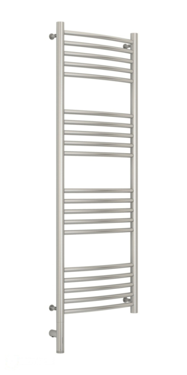 Электрический полотенцесушитель Сунержа Богема 3.0 выгнутая 1200x400 МЭМ Лев. сатин (071-5802-1240)