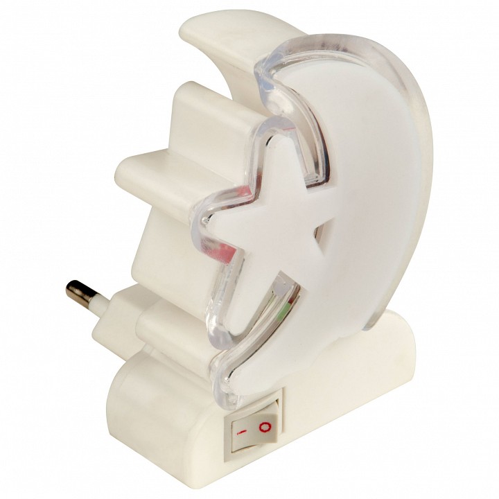 Ночник Uniel DTL-301 DTL-301-Месяц со звездочкой/RGB/4LED/0,5W