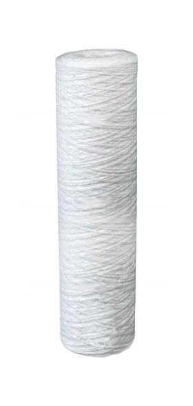 AquaFilter Картридж из полипропиленового шнура пропитанный нейлоном для горячей воды 10SL, 5 микрон, FCHOT1